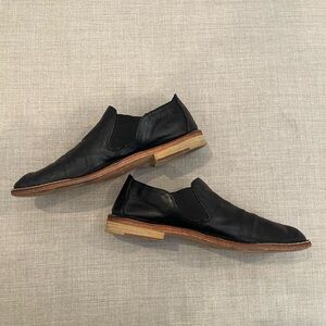 Vince Mia black leather loafers EU 40 US 9